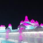 Ice and snow sculptures at the Harbin International Ice and Snow Sculpture Festival, China